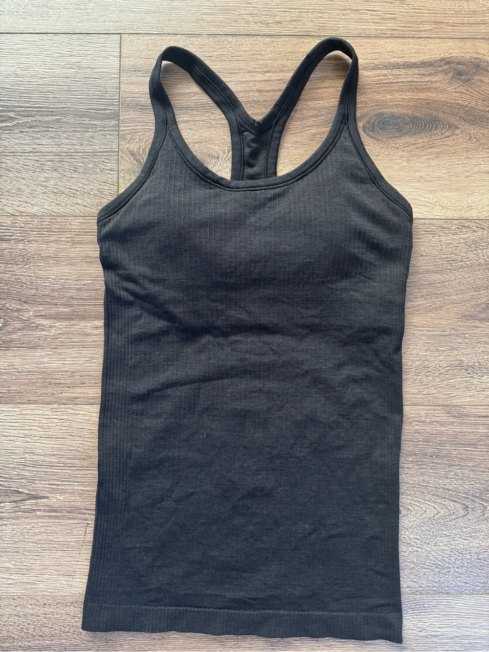 NWOT Lululemon Ebb To Street Racerback Tank Top, Black